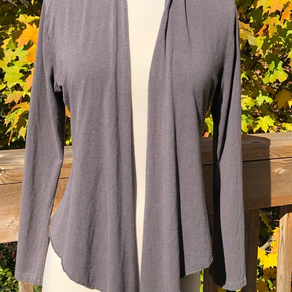 A sweater wrap grey size small, organic fibers - Picture 2 of 7